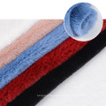 Chinese style popular colorful super soft pyjamas fluffy material pile flannels  sherpa fabric changshu baoyujia fabric fleece